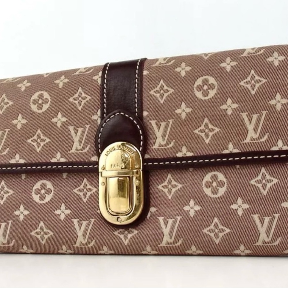 LOUIS VUITTON MINI LIN RARE WALLET